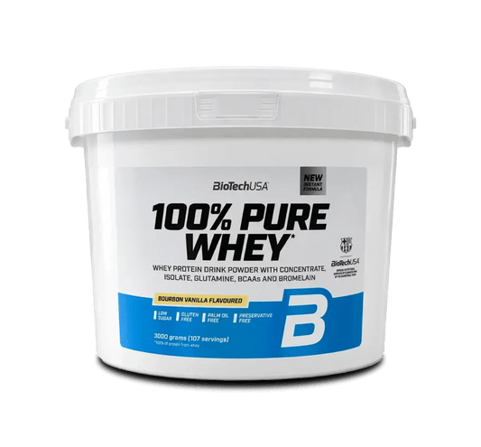 BioTechUSA 100% Pure Whey 3000 g Bourbon Vanilla Chocolate