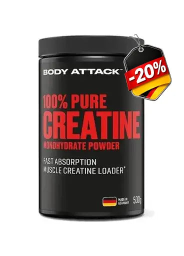 Body Attack 100% Pure Creatine 500g