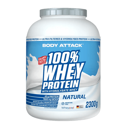 Body Attack 100% Whey Protein - 2300g - THE FORCE SPORT