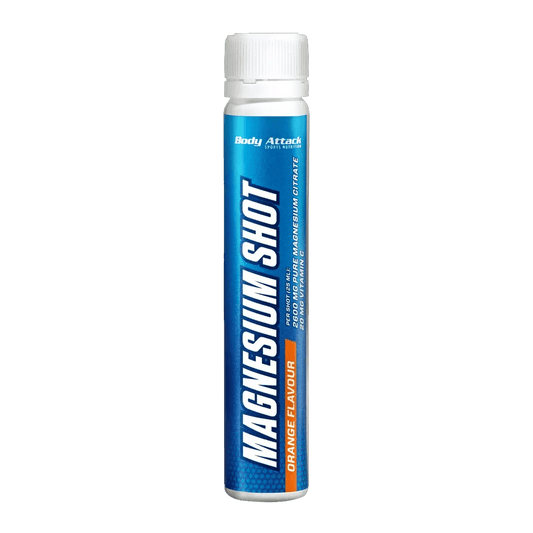 Body Attack Magnesium Shots 20x25ml - Orange - THE FORCE SPORT