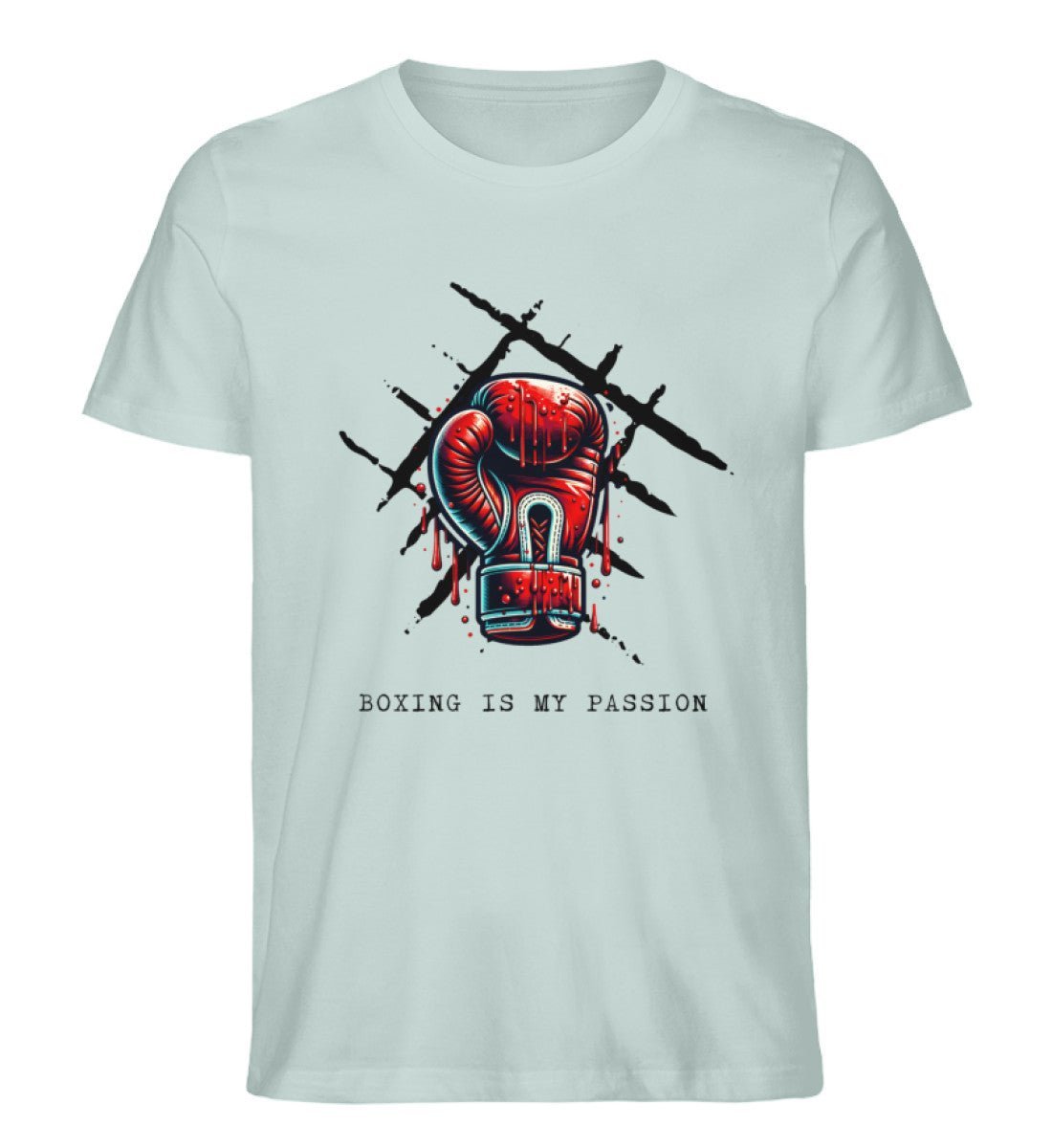 Boxing is my passion - Men Organic Shirt - THE FORCE SPORT