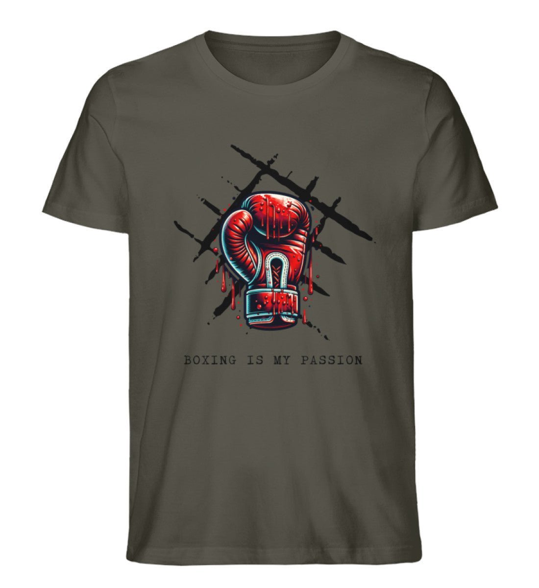 Boxing is my passion - Men Organic Shirt - THE FORCE SPORT