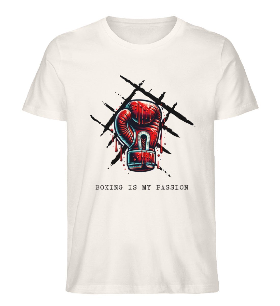 Boxing is my passion - Men Organic Shirt - THE FORCE SPORT