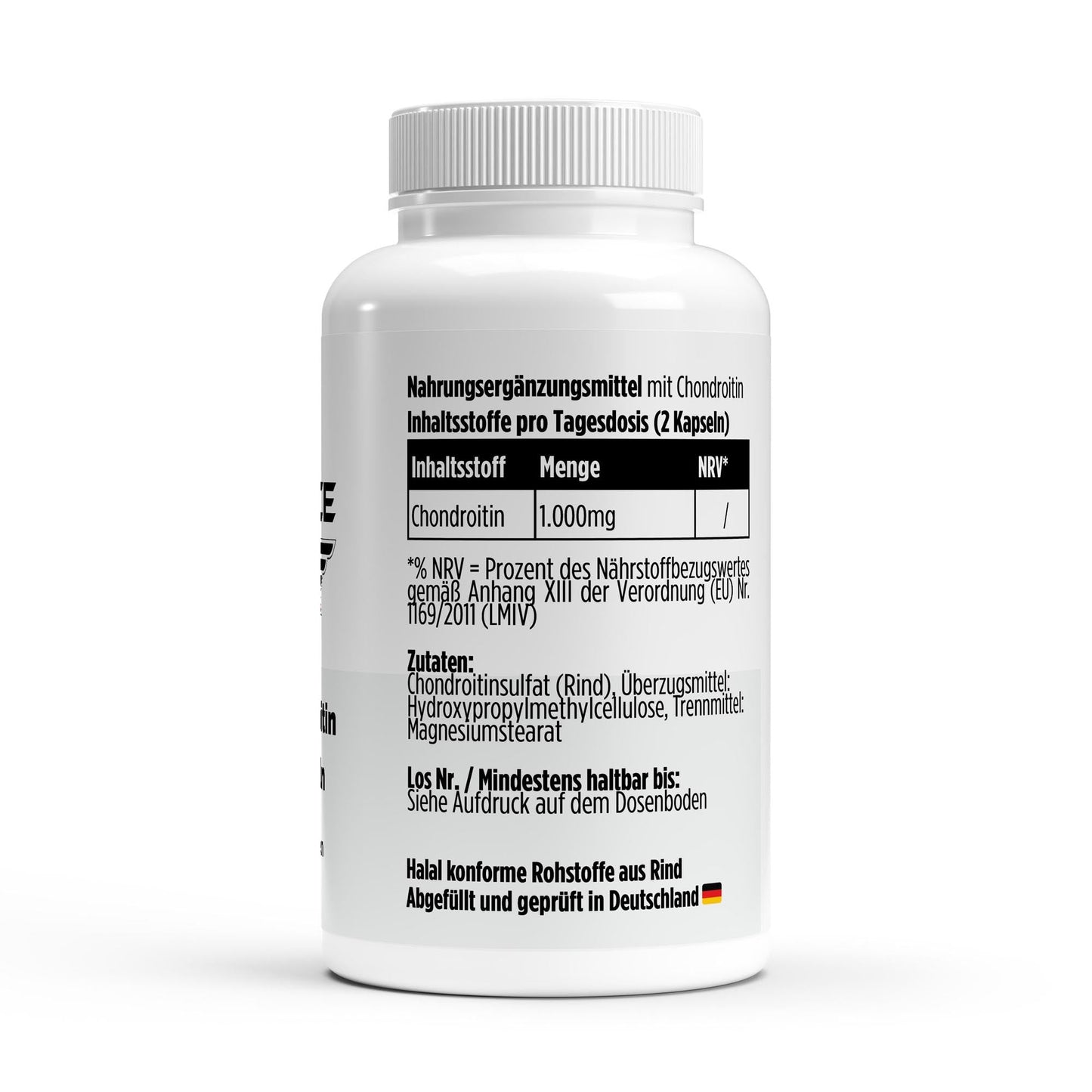 Chondroitin 500 mg Kapseln – Produktansicht | The Force Nutrition
