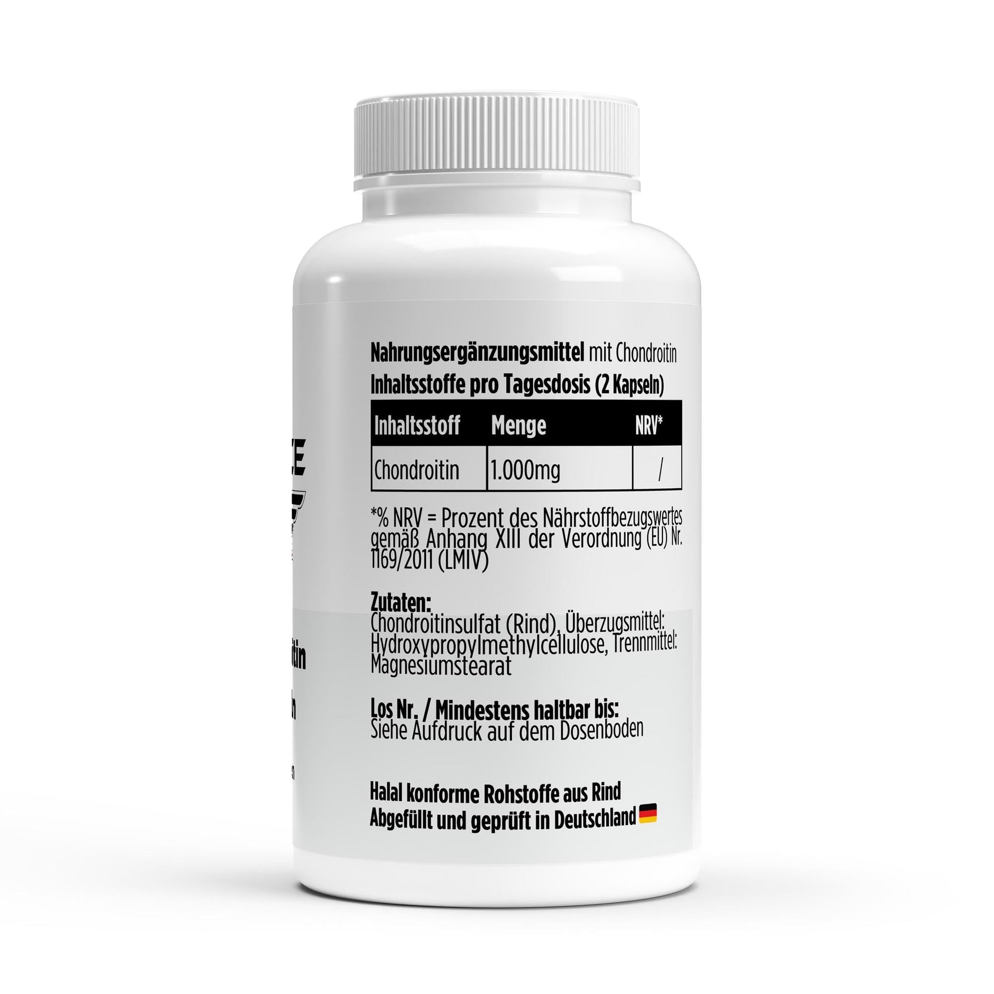 Chondroitin 500 mg Kapseln – Produktansicht | The Force Nutrition
