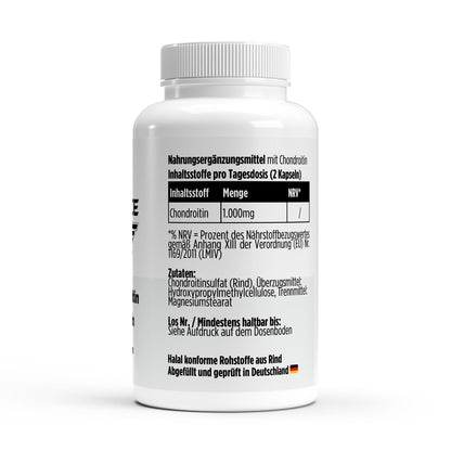 Chondroitin 500 mg Kapseln – Produktansicht | The Force Nutrition
