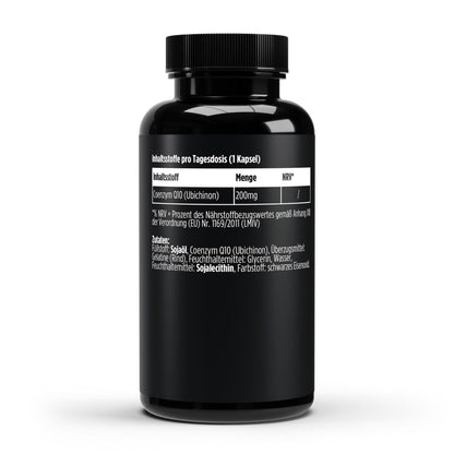 Q10 200 mg Softgels – hochdosiertes Coenzym Q10 in Softgel-Form – The Force