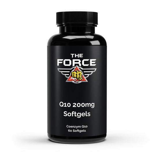 Q10 200 mg Softgels – hochdosiertes Coenzym Q10 in Softgel-Form – The Force