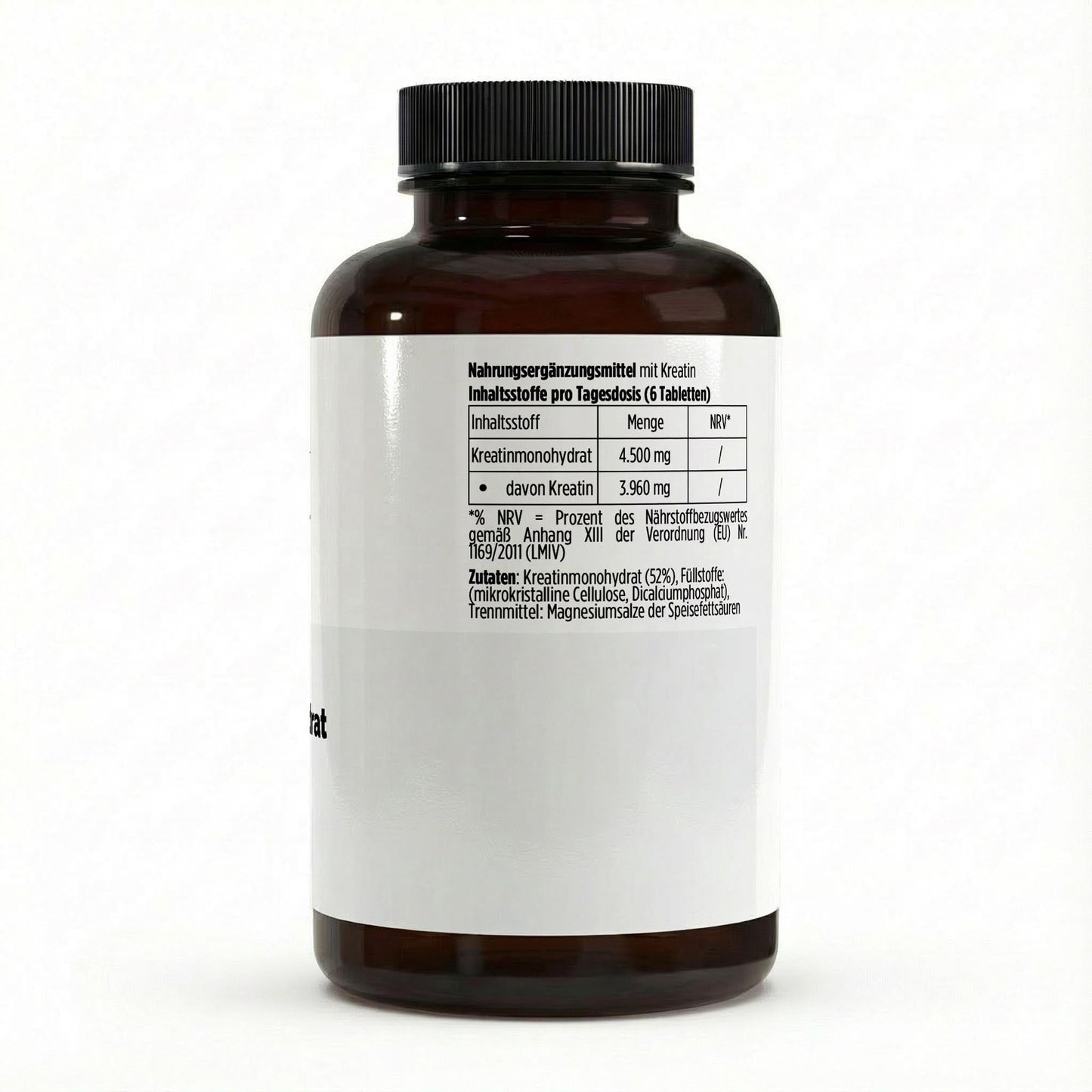 THE FORCE Creatine Monohydrat Tabletten 4500 mg Nahrungsergänzung