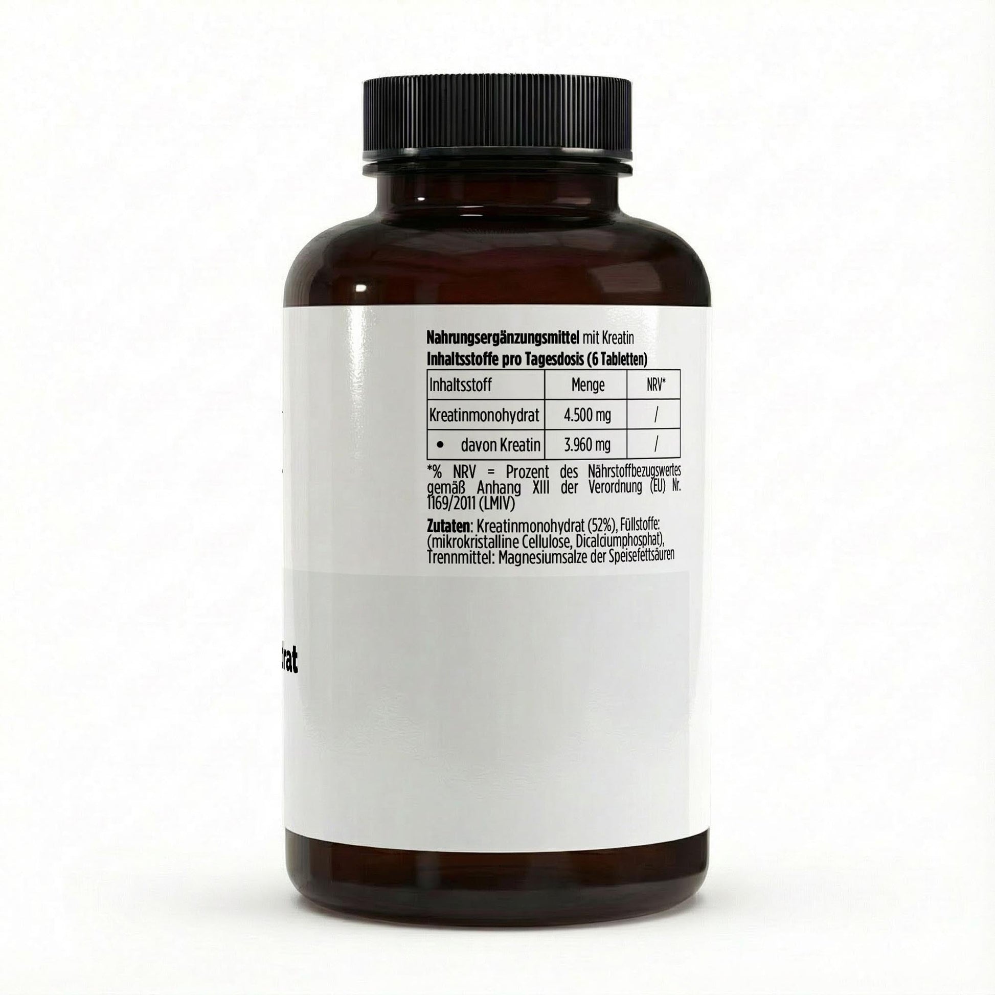 THE FORCE Creatine Monohydrat Tabletten 4500 mg Nahrungsergänzung