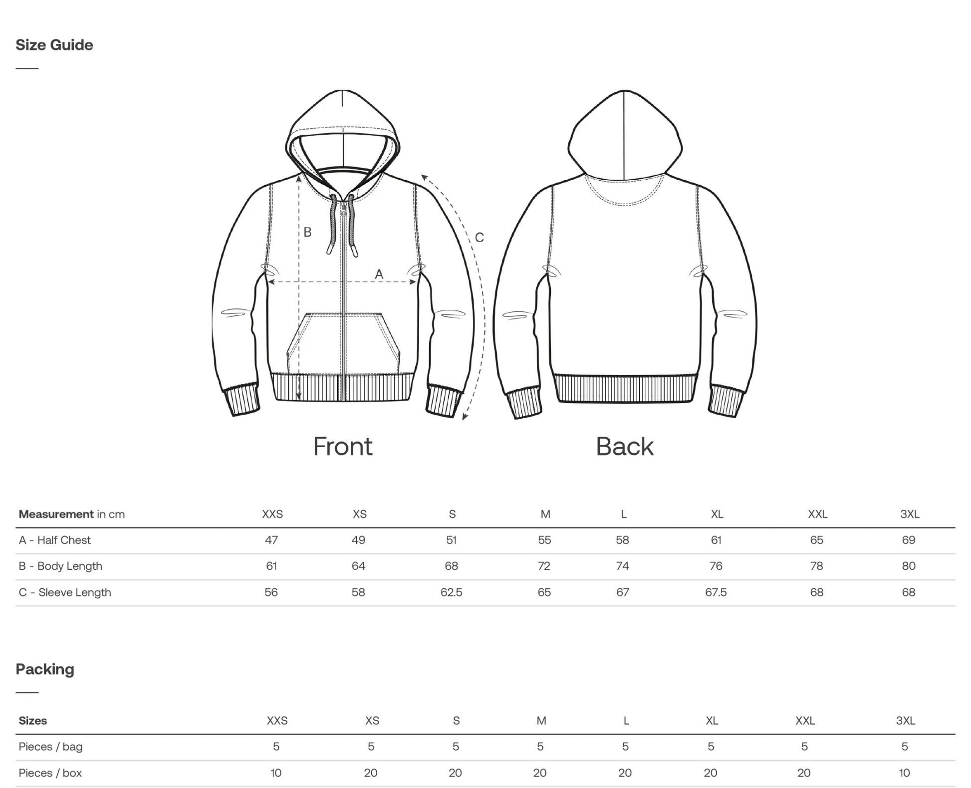 Fight Club - Hoodie Zip - THE FORCE SPORT