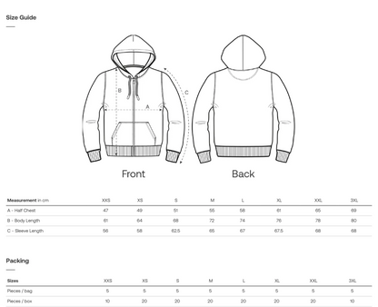 Fight Club - Hoodie Zip - THE FORCE SPORT