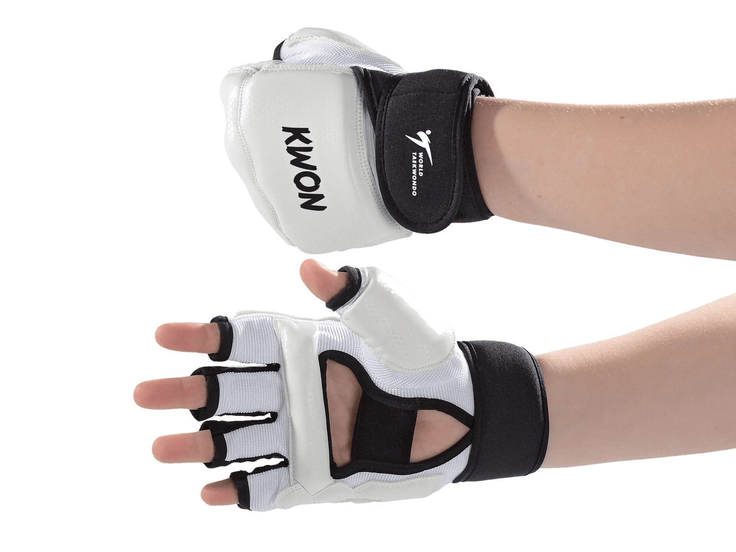 Weißer KWON Taekwondo Evolution Handschutz WT-zugelassen