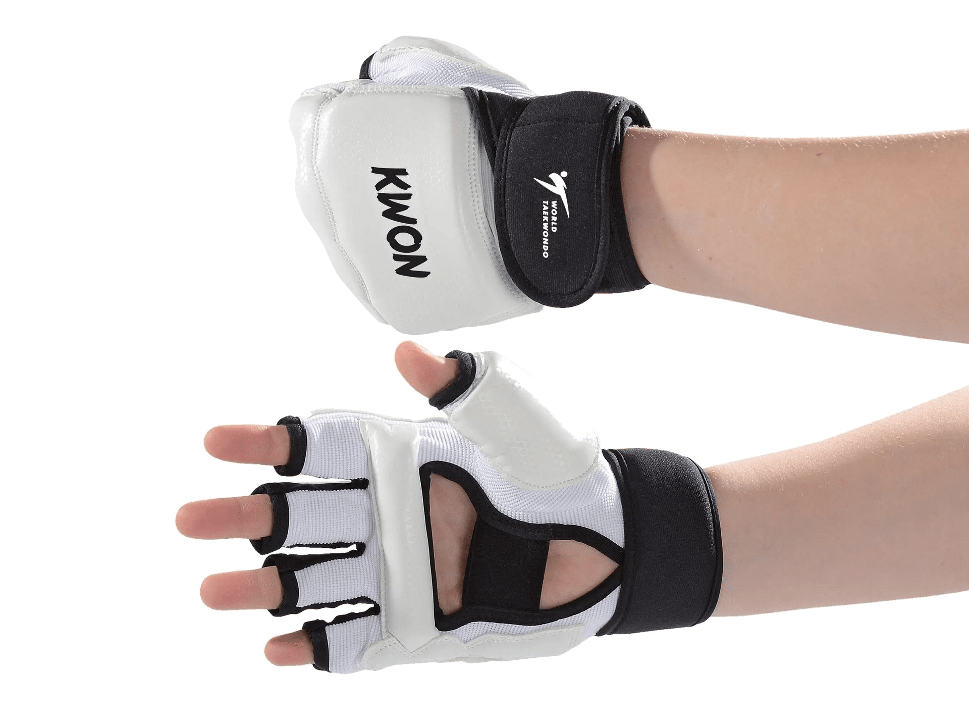 Weißer KWON Taekwondo Evolution Handschutz WT-zugelassen