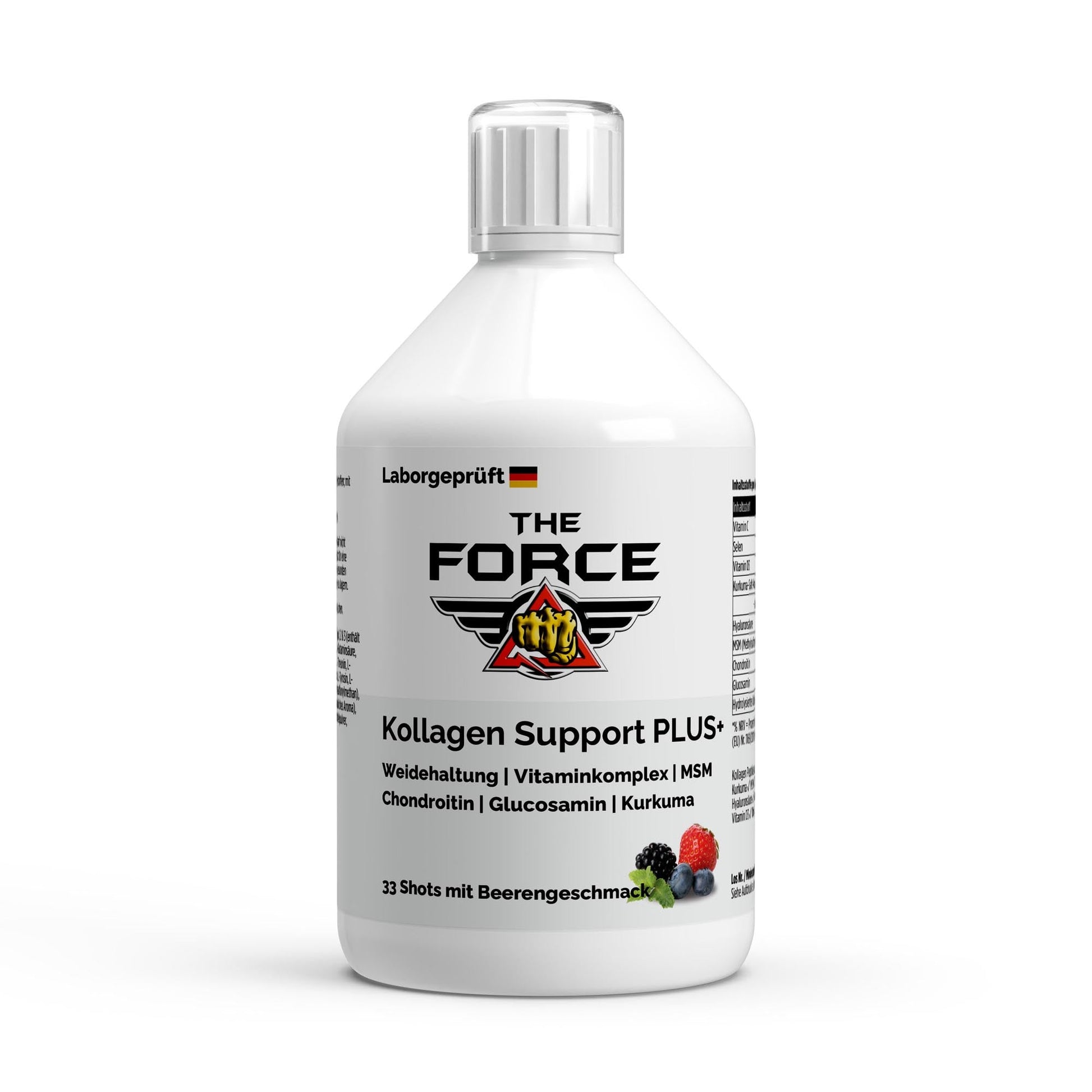 Collagen Support PLUS Shots Flüssig Kollagen THE FORCE