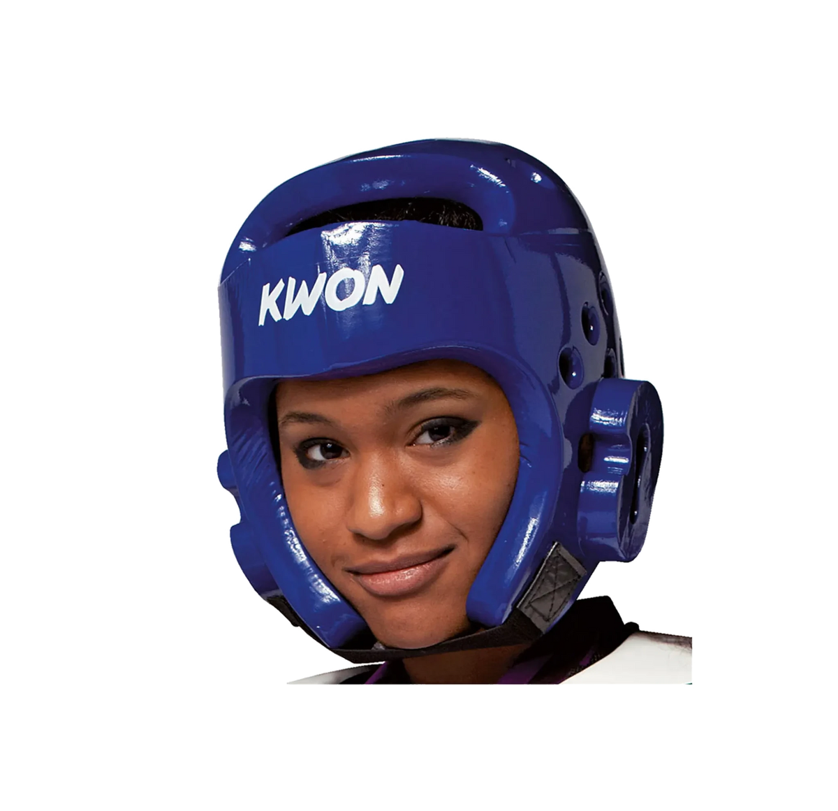 KWON Kopfschutz PU Taekwondo blau 