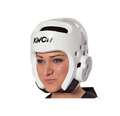 KWON Kopfschutz PU Taekwondo  weiß 