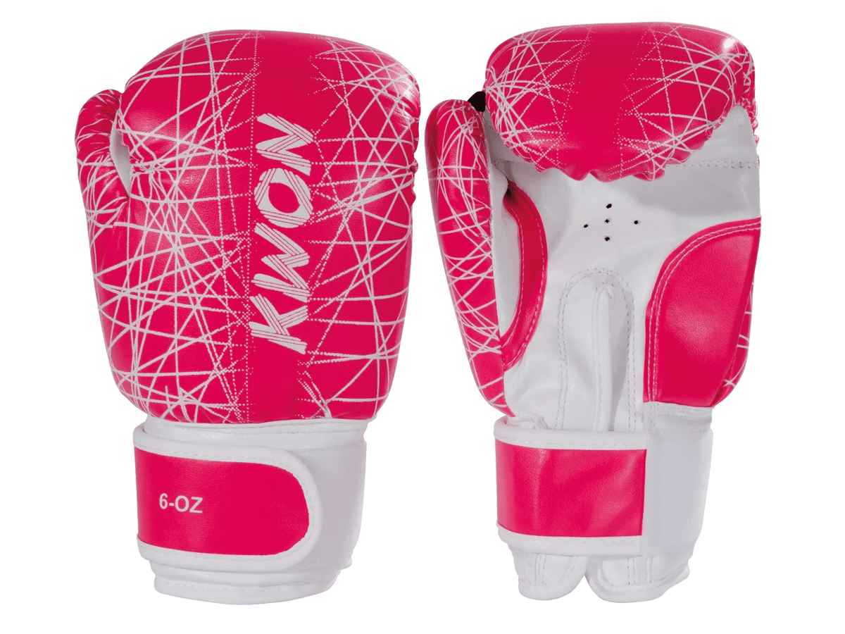 KWON Kinder Boxhandschuhe Neon 6 oz pink