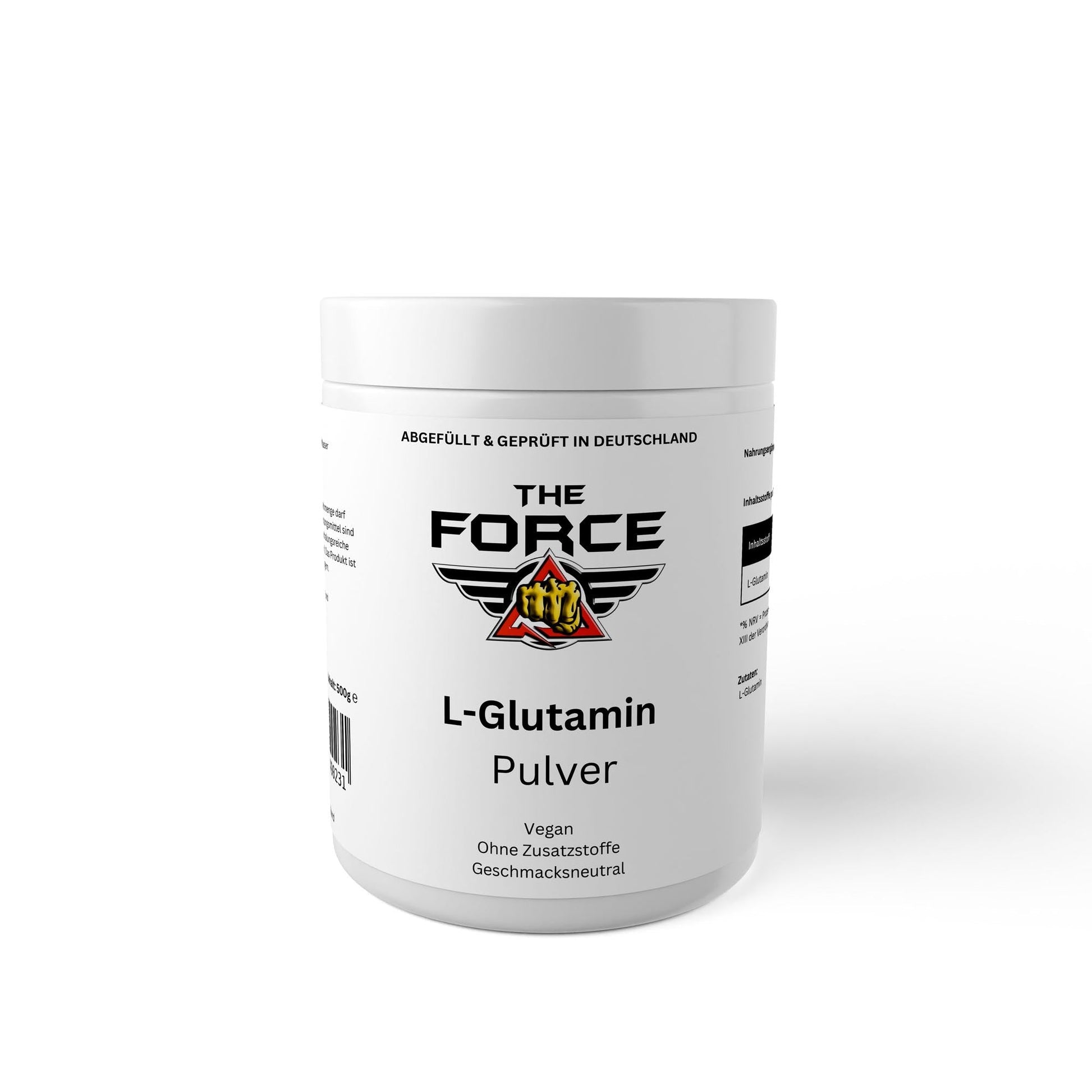 L - Glutamine Powder - 500g - THE FORCE SPORT