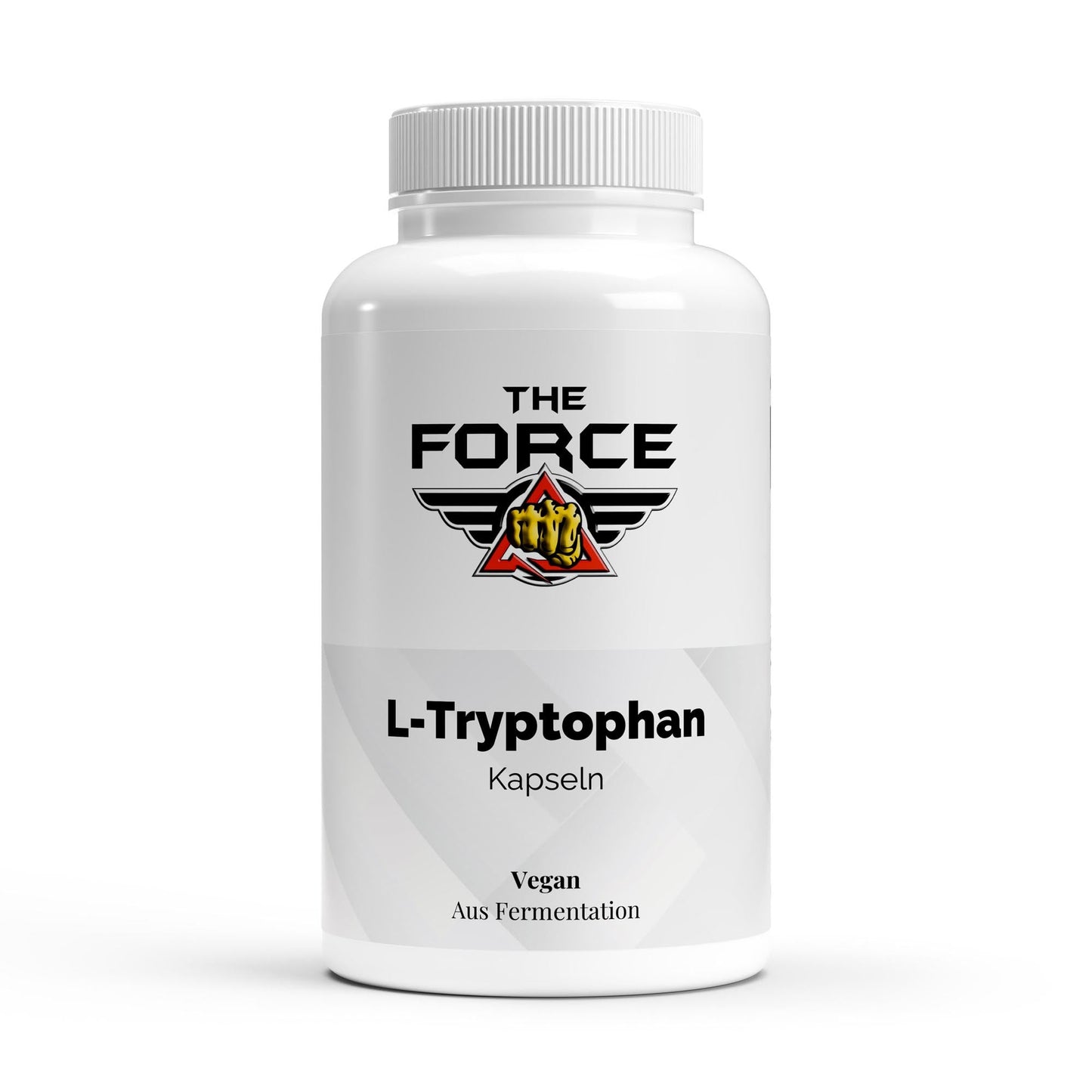 The Force L-Tryptophan 500 mg Kapseln – 90 Stück Verpackung