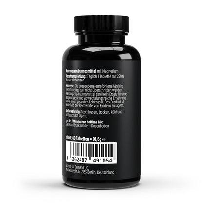 Magnesium 4-fach Komplex Tabletten – vier Magnesiumformen – The Force