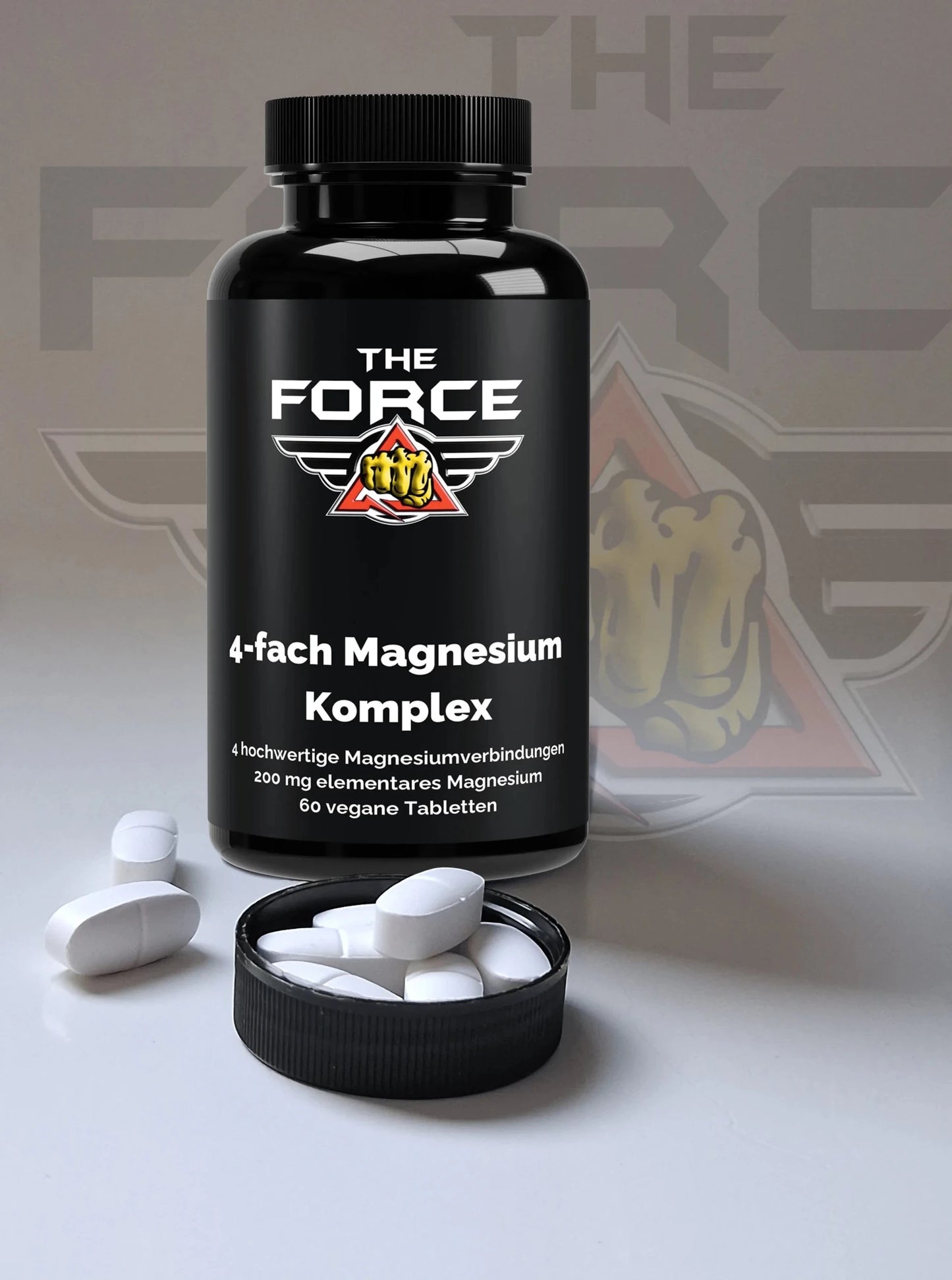 Magnesium 4-fold complex - 60 vegan tablets