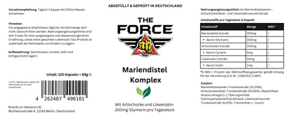 Milk Thistle Artichoke Dandelion Complex - THE FORCE SPORT