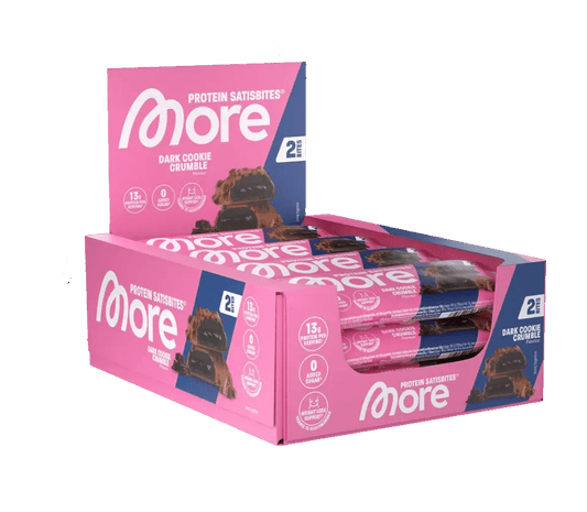 More Nutrition More Protein Satisbites 12 x 2 x 25 g Protein Snackriegel