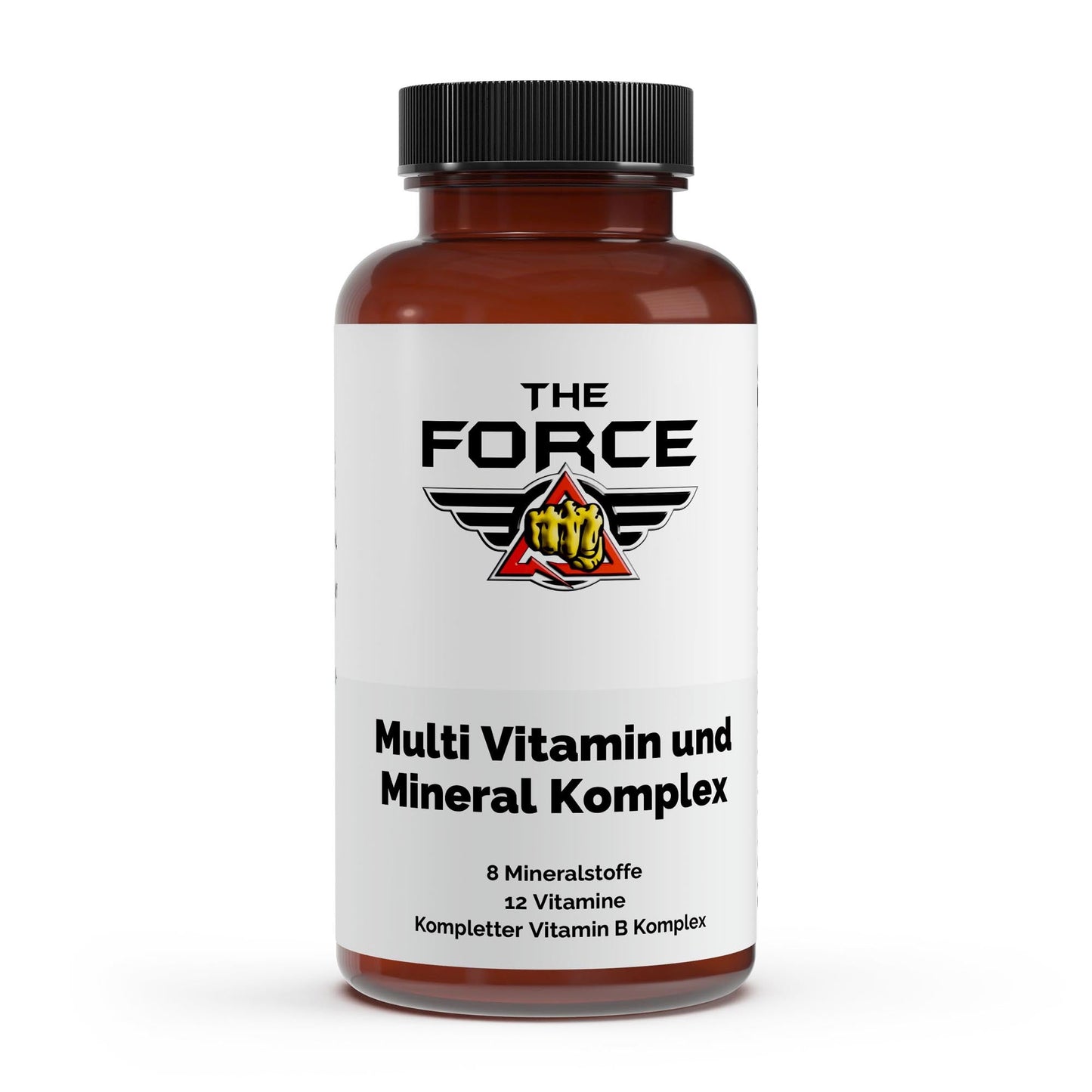 Multi Vitamin und Mineral Komplex – 12 Vitamine & 8 Mineralstoffe – The Force