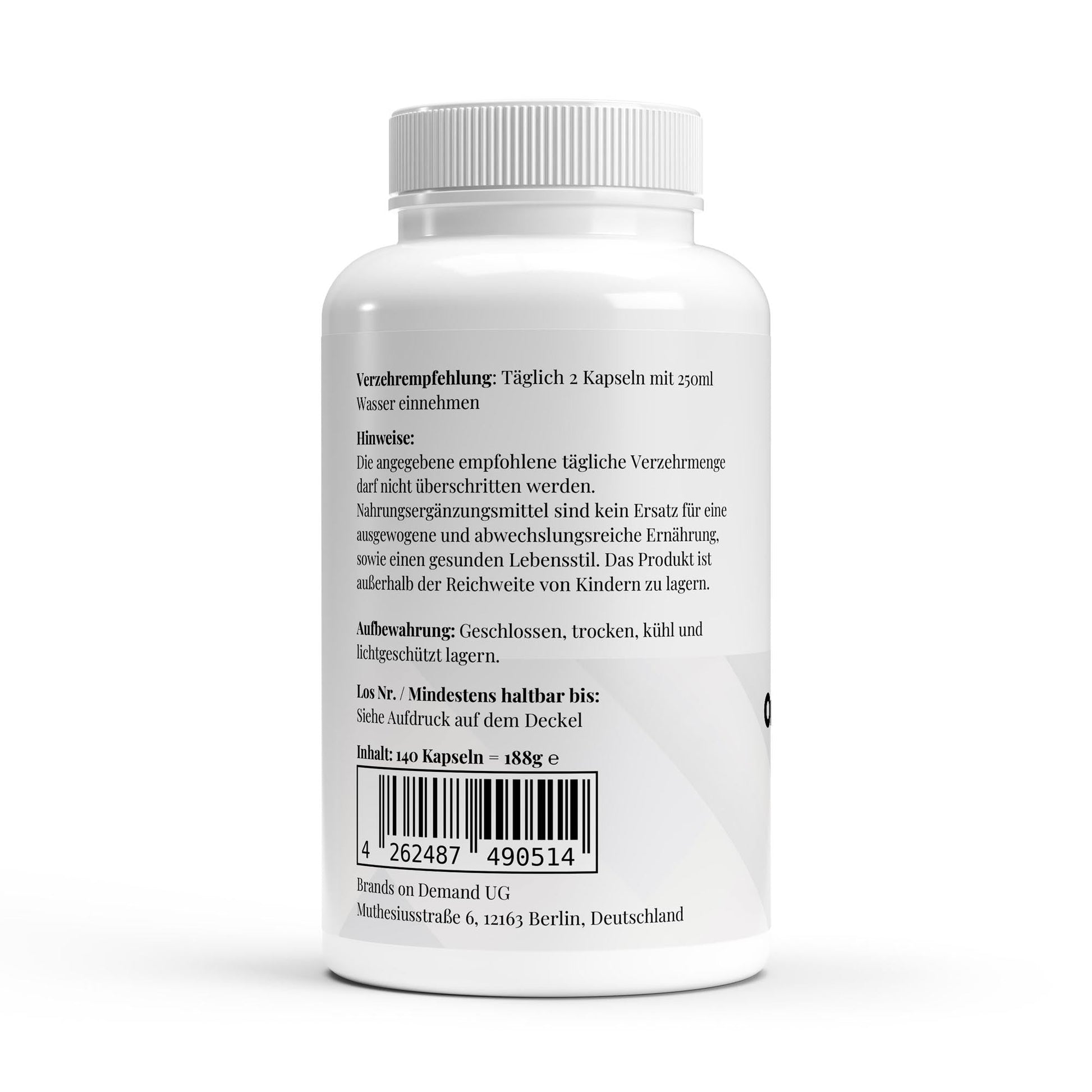 Omega 3 Triglyceride 18/12 (Halal Gelatine) - 140 Softgels - THE FORCE SPORT