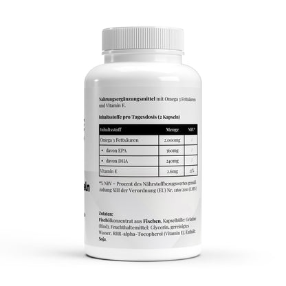 Omega 3 Triglyceride 18/12 (Halal Gelatine) - 140 Softgels - THE FORCE SPORT
