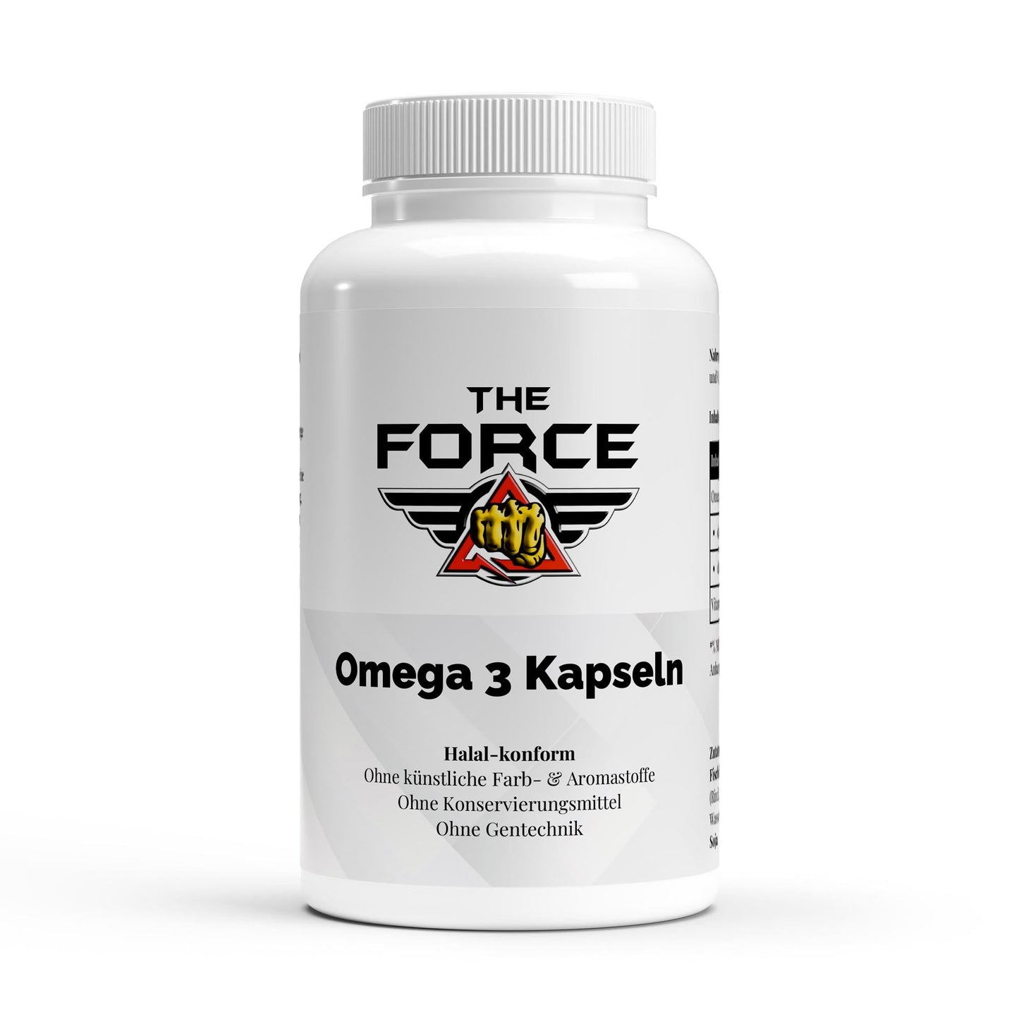 Omega 3 Triglyceride 18/12 (Halal Gelatine) - 140 Softgels - THE FORCE SPORT