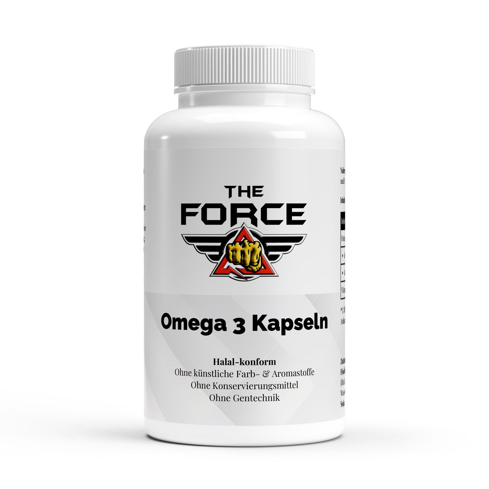Omega 3 Triglyceride 18/12 (Halal Gelatine) - 140 Softgels - THE FORCE SPORT