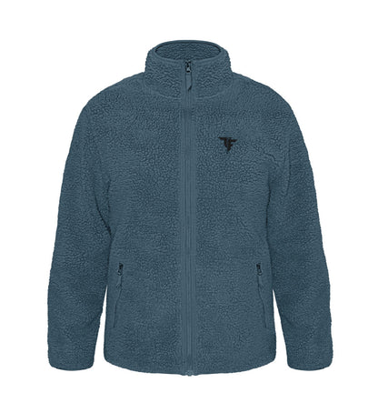 OUTSIDER SHERPA JACKET with Embroidery - THE FORCE SPORT