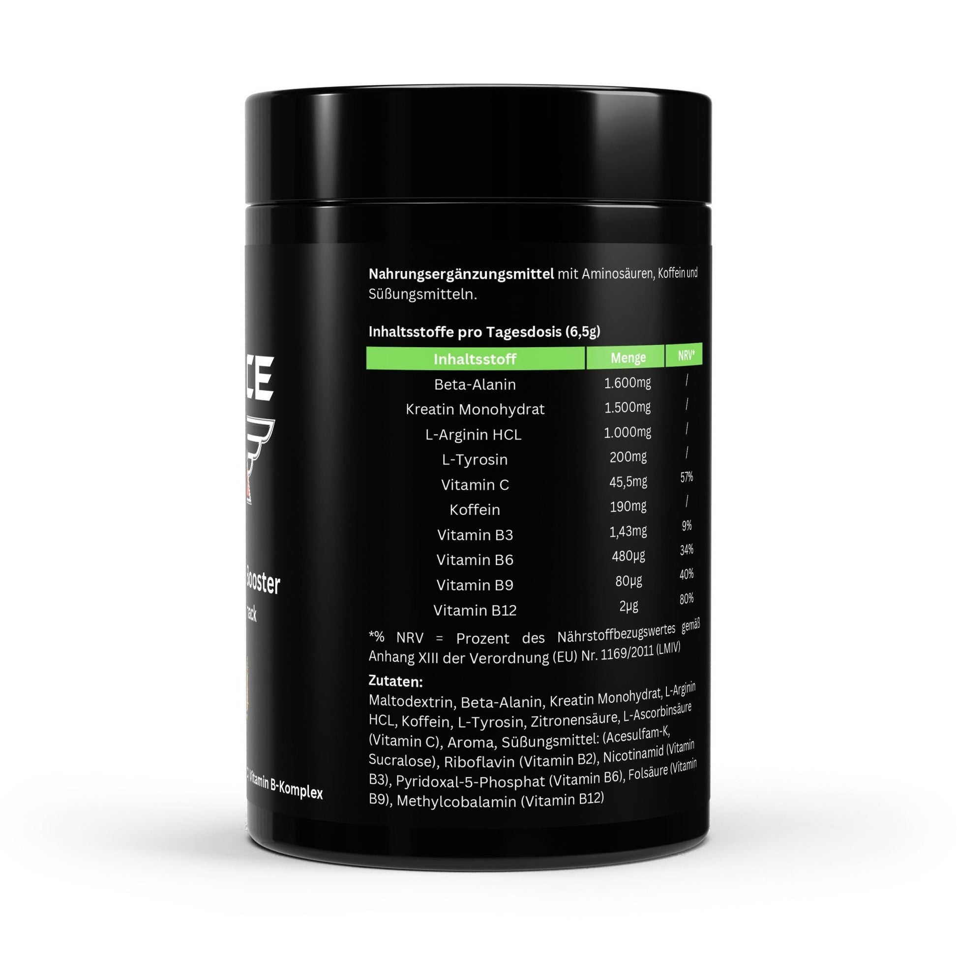 Pre - Workout Booster - Flavor: Apple - THE FORCE SPORT