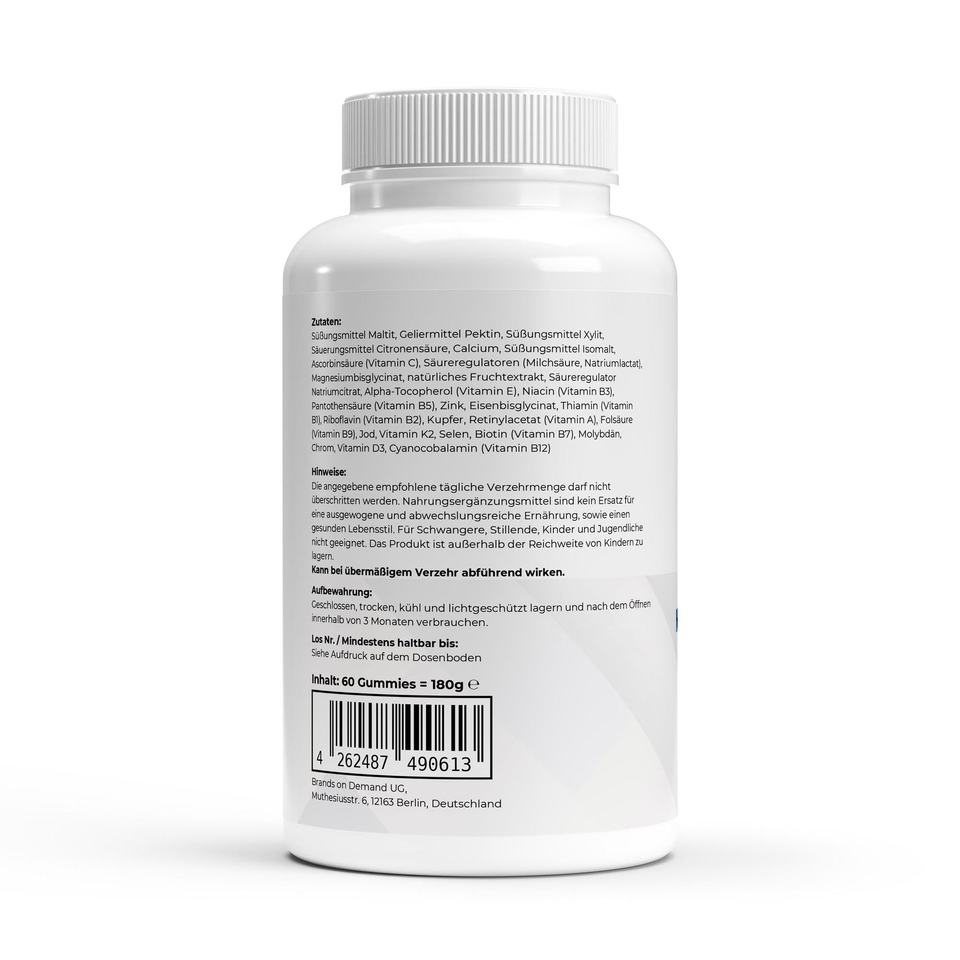 Premium Multivitamin + Mineral Gummies - 60 pcs. - THE FORCE SPORT