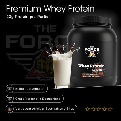 The Force Whey Protein Chocolate – high quality whey protein powder