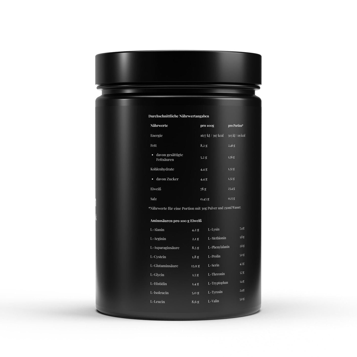 The Force Premium Whey Protein Erdbeere – 1000 g Beutel, hochwertiges Molkenprotein mit Erdbeere-Geschmack.