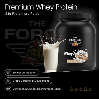 The Force Whey Protein cookies – high quality whey protein powder
