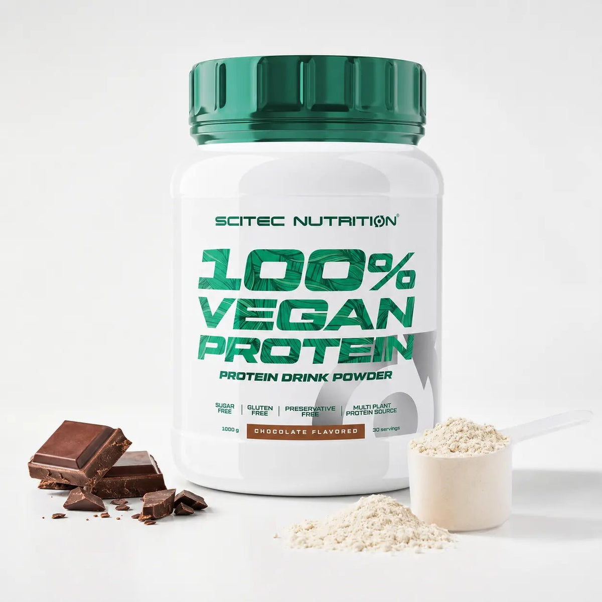 Scitec Nutrition 100% Vegan Protein 1 kg pflanzliches Proteinpulver