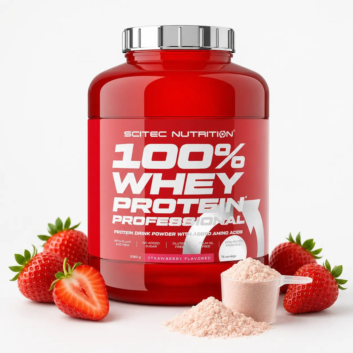 Scitec Nutrition 100% Whey Protein Professional 2,35 kg Molkenproteinpulver