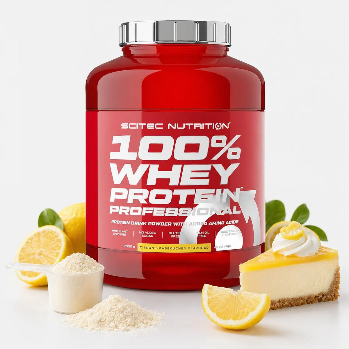 Scitec Nutrition 100% Whey Protein Professional 2,35 kg Molkenproteinpulver