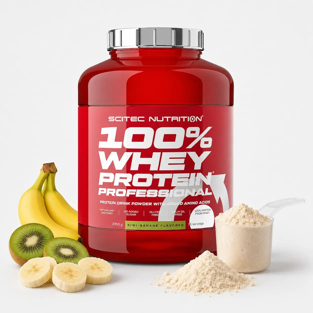 Scitec Nutrition 100% Whey Protein Professional 2,35 kg Molkenproteinpulver