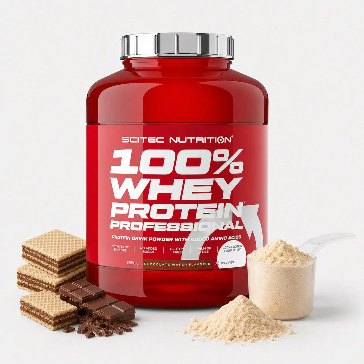 Scitec Nutrition 100% Whey Protein Professional 2,35 kg Molkenproteinpulver