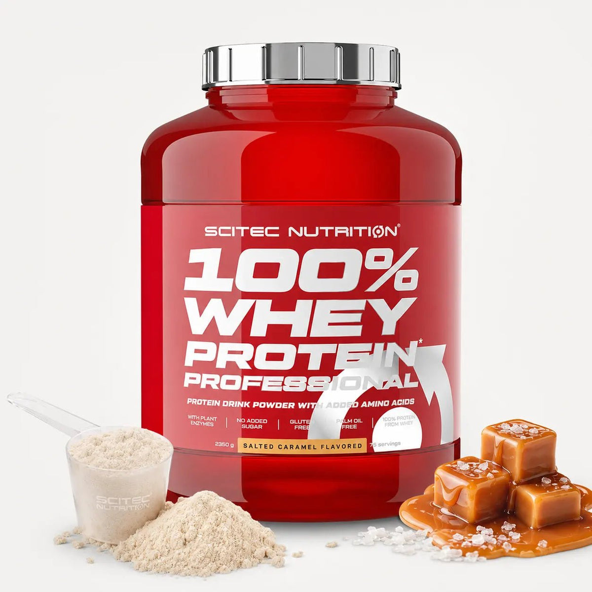 Scitec Nutrition 100% Whey Protein Professional 2,35 kg Molkenproteinpulver