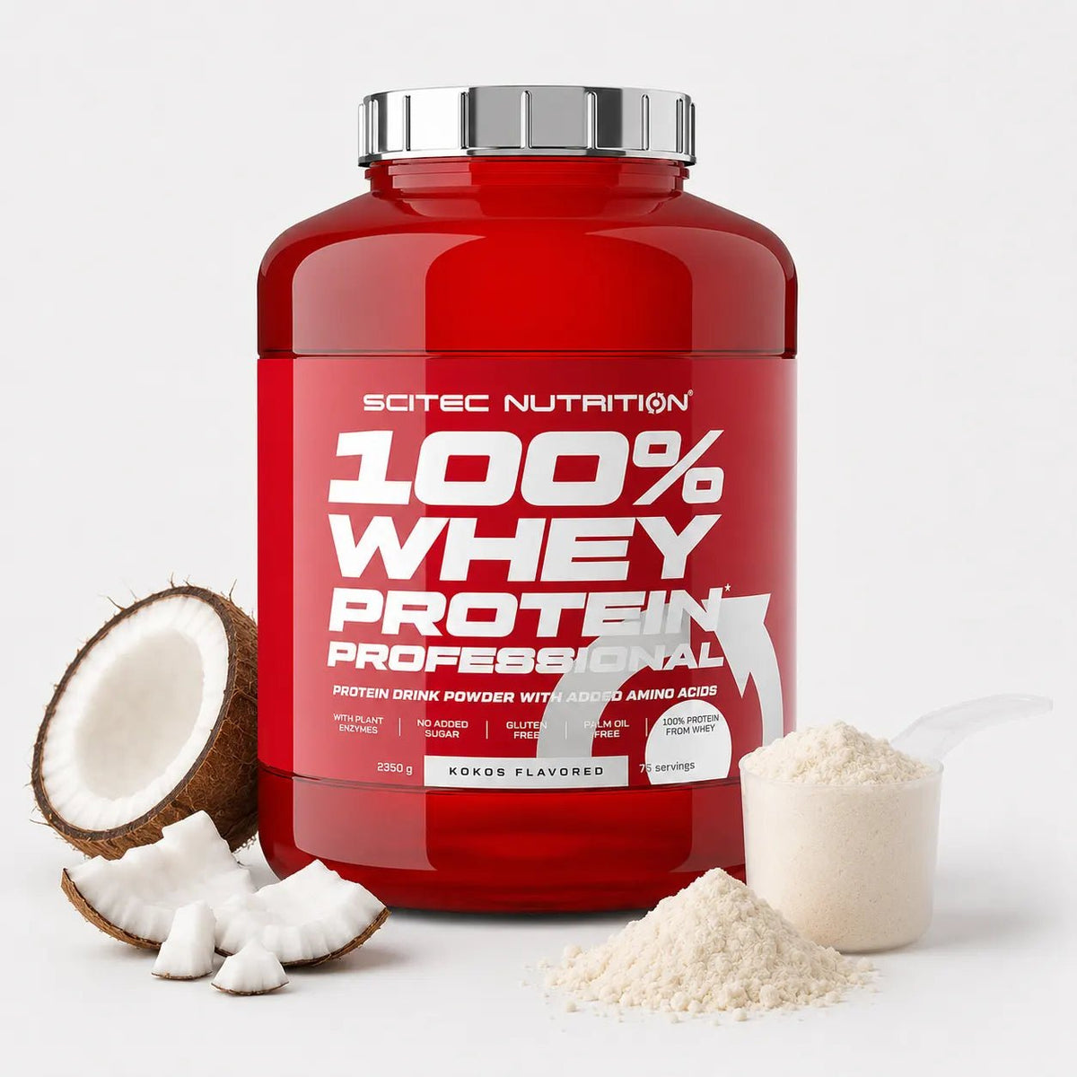 Scitec Nutrition 100% Whey Protein Professional 2,35 kg Molkenproteinpulver