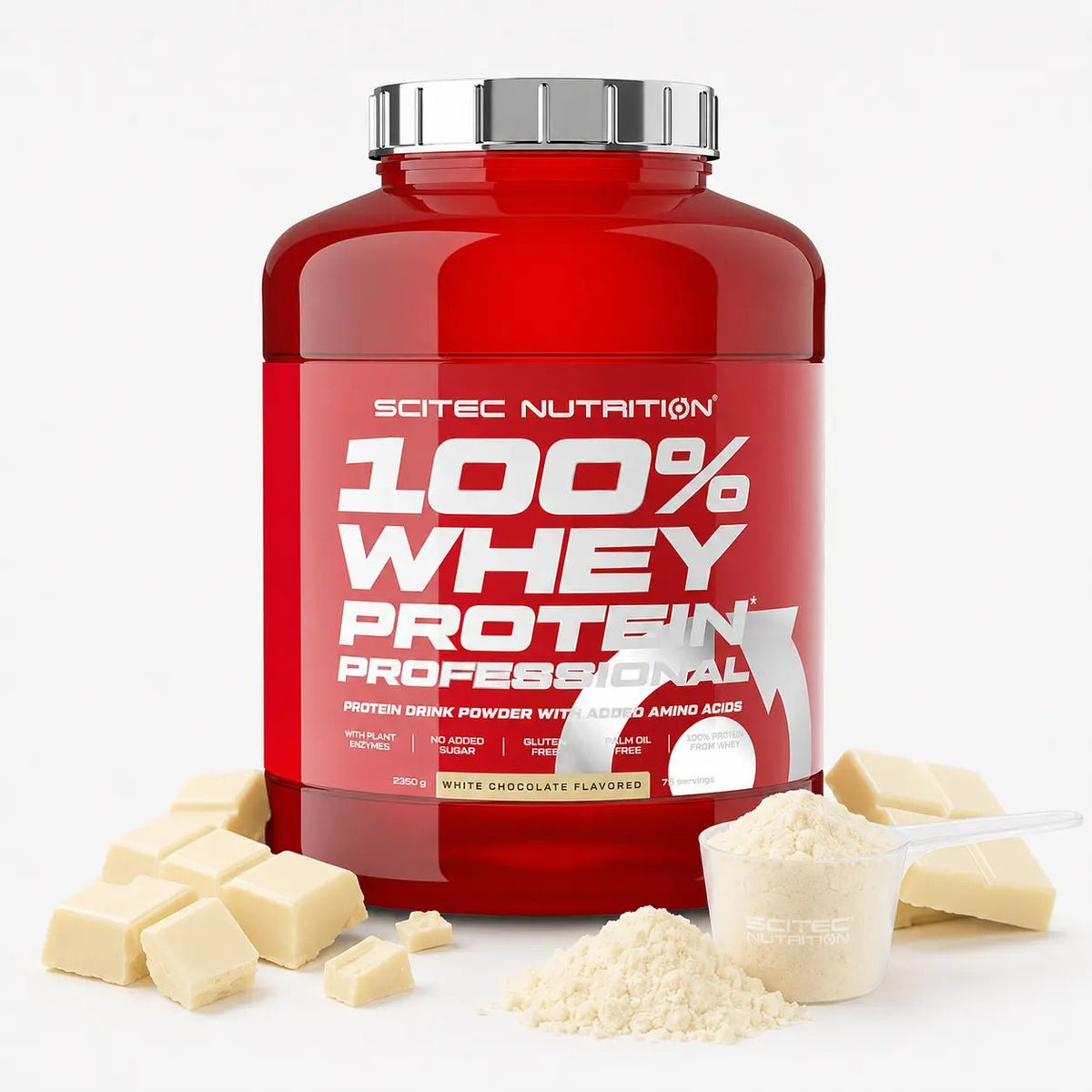 Scitec Nutrition 100% Whey Protein Professional 2,35 kg Molkenproteinpulver
