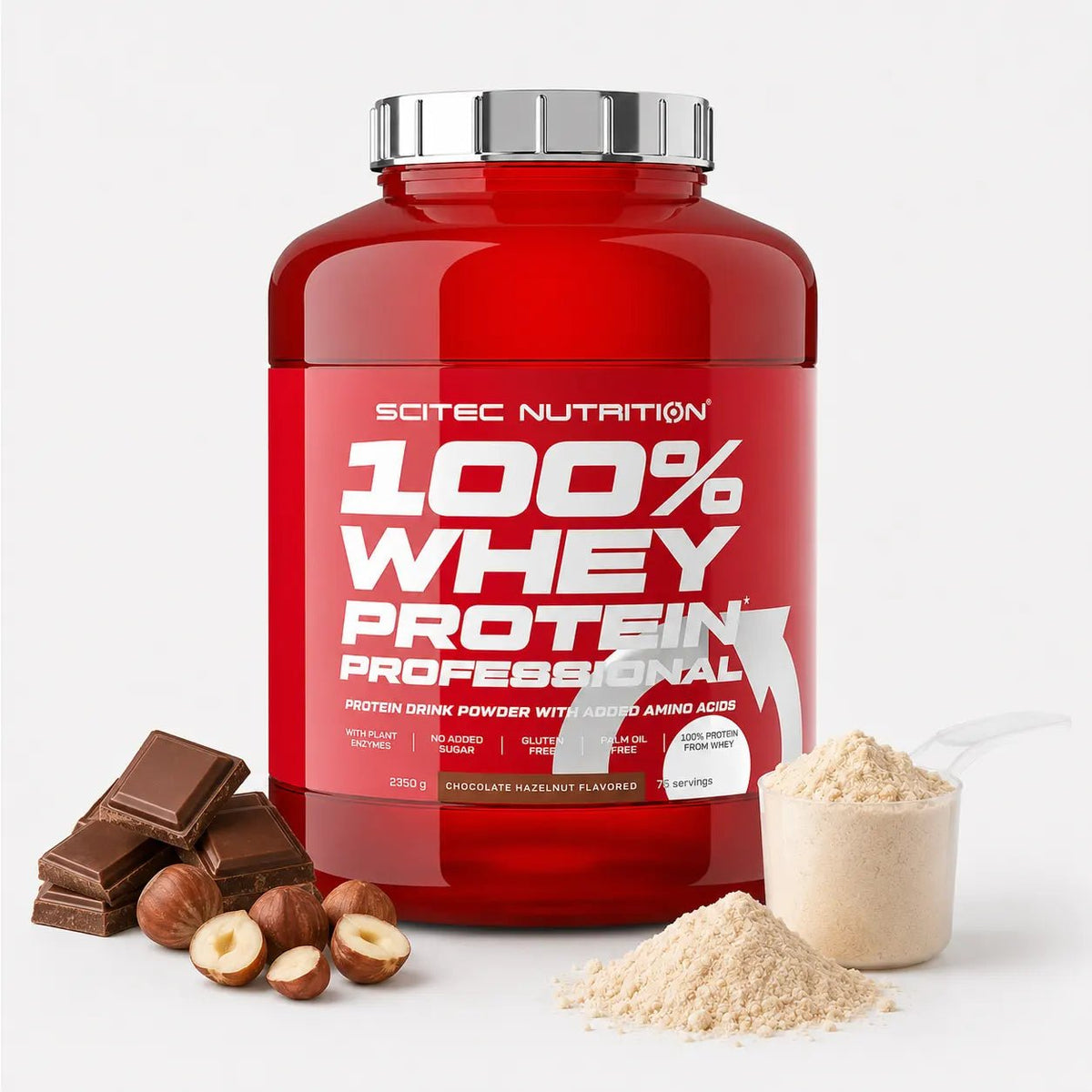 Scitec Nutrition 100% Whey Protein Professional 2,35 kg Molkenproteinpulver