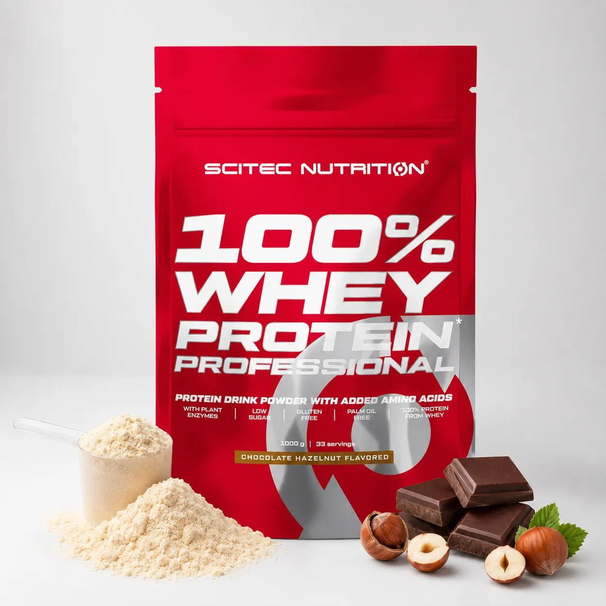 Scitec Nutrition 100% Whey Protein Professional 1 kg Molkenproteinpulver