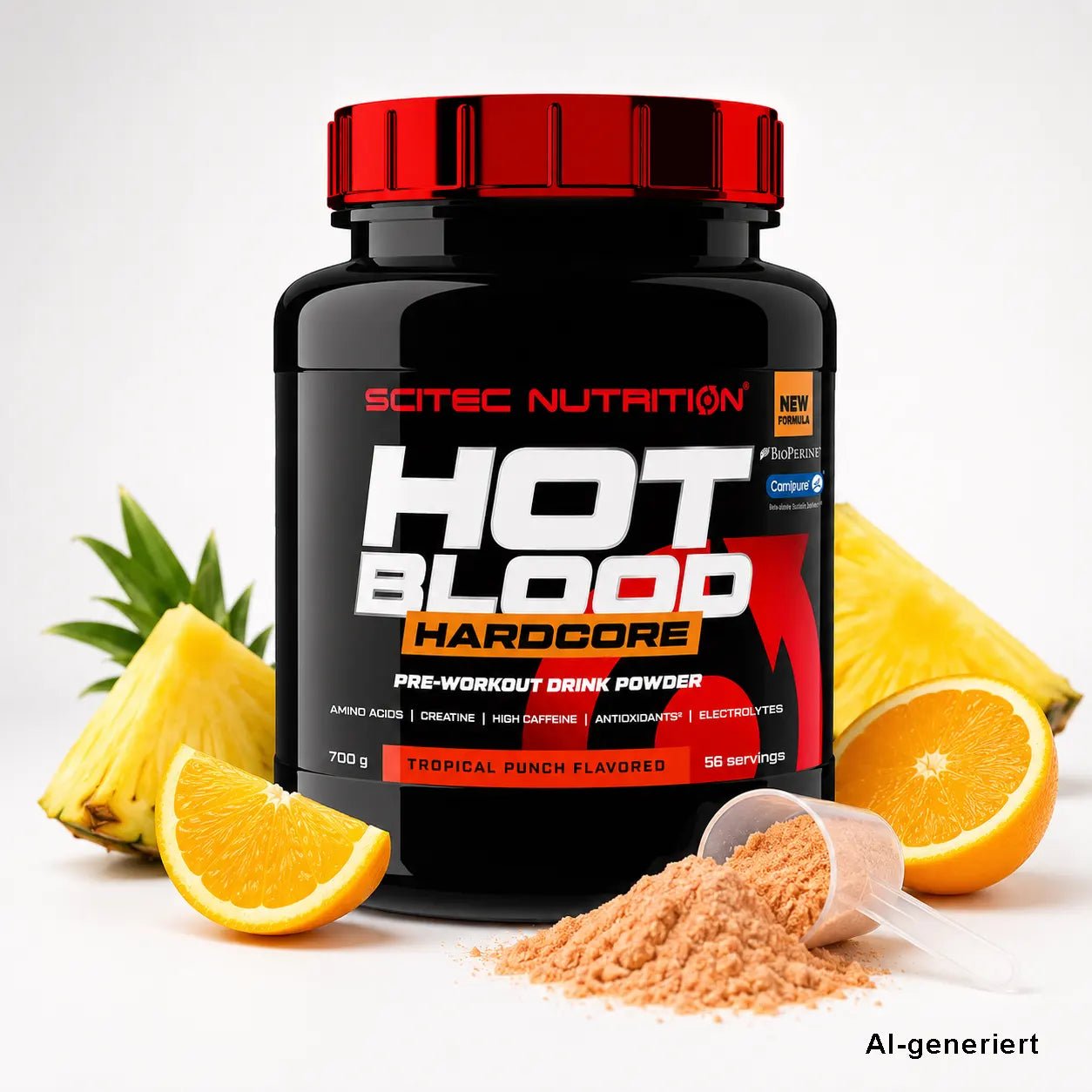 Scitec Nutrition Hot Blood Hardcore 700 g Pre-Workout-Pulver